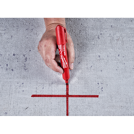 48-22-3256 - Red Large Chisel Tip INKZALL™