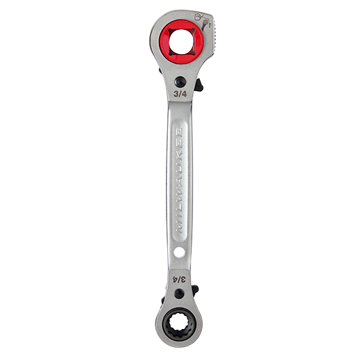 48-22-9216M - Lineman's 5IN1 Ratcheting Wrench w/ Milled Strike Face