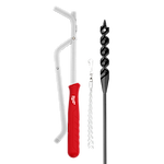 9/16” x 54" Flexible Cable Auger Bit 3PC Set