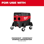 PACKOUT™  Debris Separator Casters