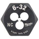 6-32 NC 1-Inch Hex Die