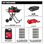 MX FUEL™ Pipe Threading Machine