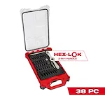 Metric Tap & Die PACKOUT™ Set w/ Hex-LOK™ 2-in-1 Handle - 38PC