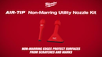 Milwaukee AIR-TIP Non-Marring Utility Nozzle Kit