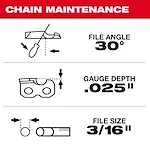 20" Chainsaw Chain