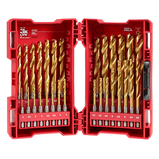 48-89-4862 - 29 pc. Titanium Metric Drill Bit Set