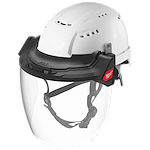 BOLT™ Gasketed Full Face Shield - Clear Dual Coat Lens (Compatible with Milwaukee® BOLT™ Safety Helmets & BOLT™ Hard Hats)