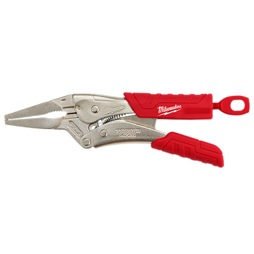 48-22-3406 - 6" Torque Lock Long Nose Locking Pliers with Durable Grip