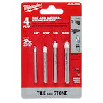 48-20-8998 - Tile and Natural Stone Bit, 4pc set