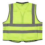 48-73-5042 safety vest hi-vis high visibility personal safety PPE personal protective equipment - High Visibility Yellow Performance Safety Vest - L/XL