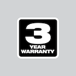 3 year warranty