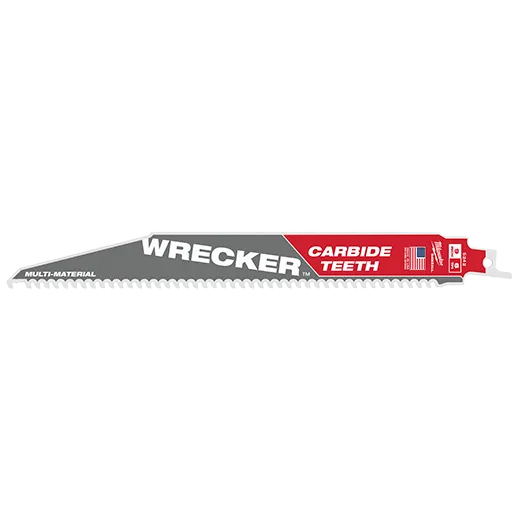 48-00-5242 - 6 TPI 9" The WRECKER™ with Carbide Teeth Sawzall Blade 1PK