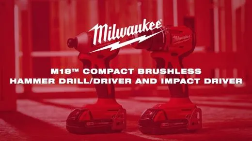 M18 COMPACT BRUSHLESS HAMMER DRILL-DRIVER AND IMPACT DRIVER