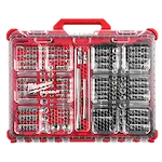 48-22-9486 - 1/4" & 3/8" METRIC & SAE RATCHET AND SOCKET SET WITH PACKOUT™ LOW-PROFILE COMPACT ORGANIZER