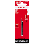 "4-40 Straight Flute Plug Tap & #43 Drill Bit in its packaging "