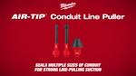 Milwaukee AIR-TIP Conduit Line Puller Kit