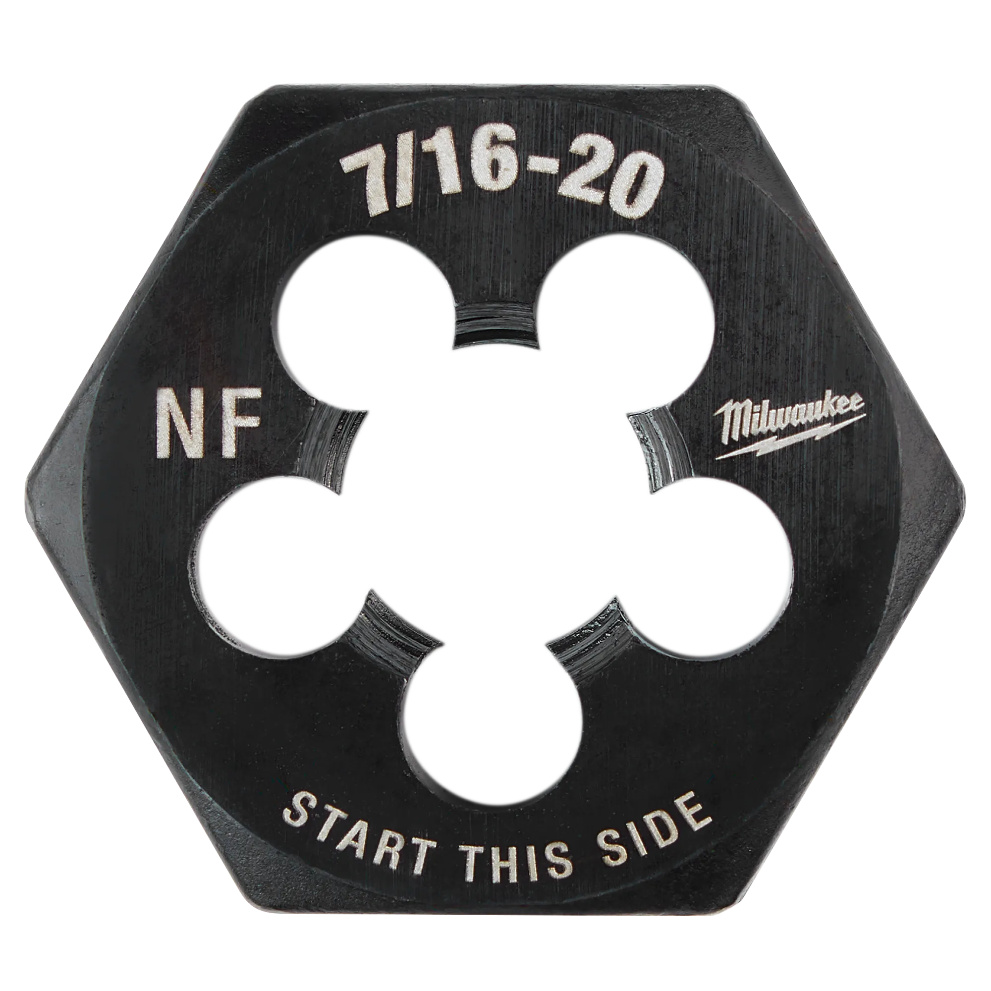 7/16"-20 NF 1-Inch Hex Threading Die