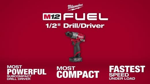 Milwaukee M12 Fuel Hammer Drill Driver