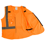 48-73-5032 - High Visibility Orange Safety Vest - L/XL