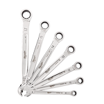 48-22-9506 - 7 pc. Metric Ratcheting Combination Wrench Set