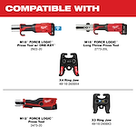 IPS & CTS Compatible With image highlighting Milwaukee Press Tools and Ring Jaws