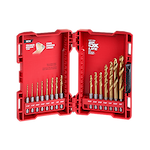 48-89-4630 - Shockwave Red Helix TiN 15pc Drill Bit Set