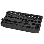 48-22-9482 48-22-9482T - 3/8" METRIC RATCHET AND SOCKET SET WITH PACKOUT™ LOW-PROFILE COMPACT ORGANIZER