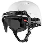 Image of the Milwaukee BOLT Tinted Dual Coat Lens Gasketed Eye Visor