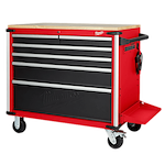 48-22-8539 - 40â€ Steel Storage with Wood Top