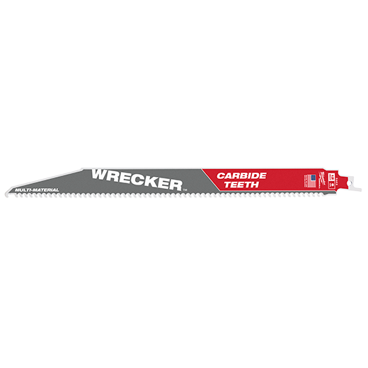 48-00-5243 - 6 TPI 12" The WRECKER™ with Carbide Teeth Sawzall Blade 1PK