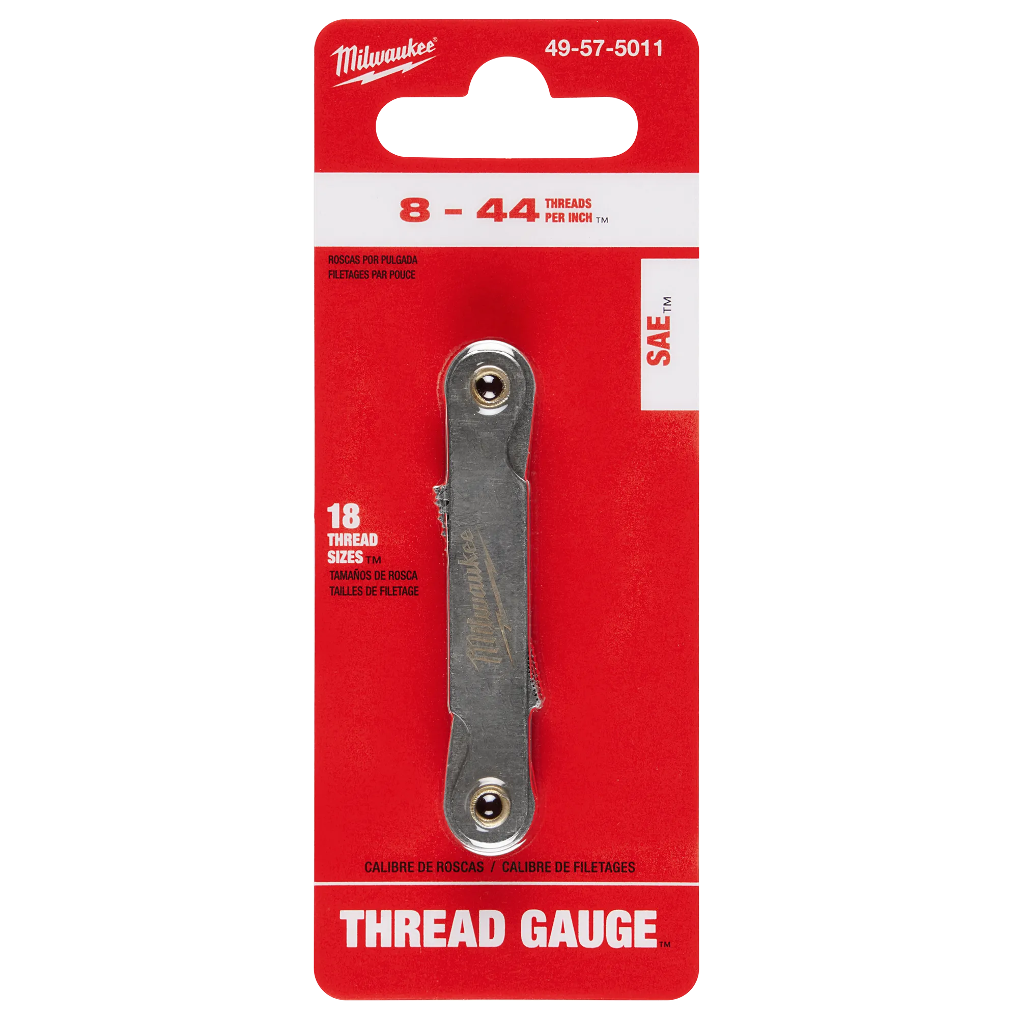 8-44 TPI SAE Thread Gauge in its packaging