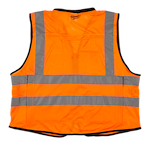 48-73-5052 safety vest hi-vis high visibility personal safety PPE personal protective equipment - High Visibility Orange Performance Safety Vest - L/XL