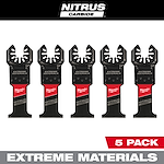 5 of the NITRUS CARBIDE™ Extreme Materials Universal Fit OPEN-LOK™ Multi-Tool Blades