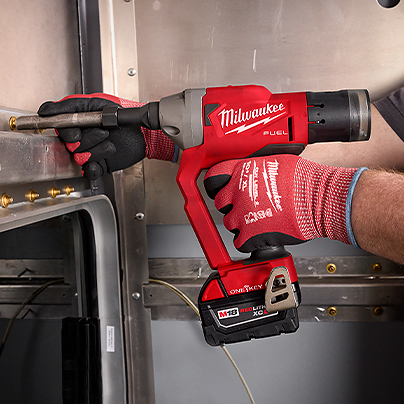 M18 FUEL™ ¼” Lockbolt Tool w/ ONE-KEY™ | Milwaukee Tool