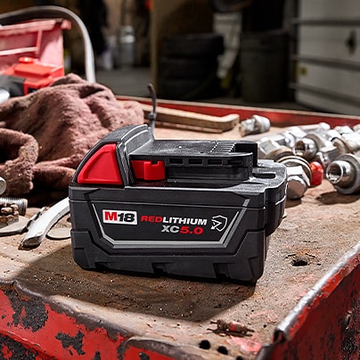 Milwaukee m18 deals xc5 0 battery