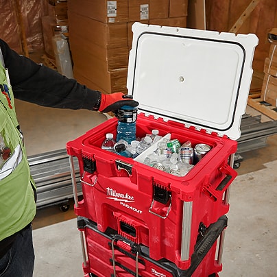 Milwaukee shop cooler packout