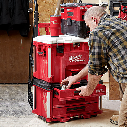 Milwaukee tool store packout cooler