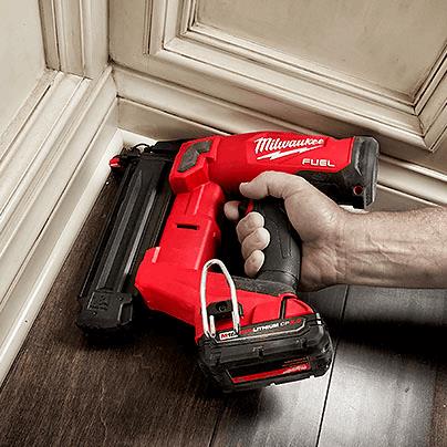 Milwaukee battery brad nailer new arrivals