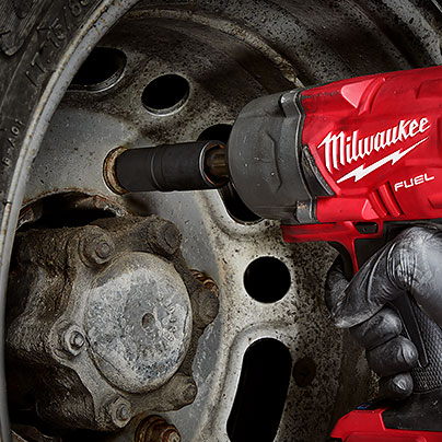 Impact drill for car shop wheels