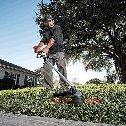 Milwaukee battery powered store weed eater