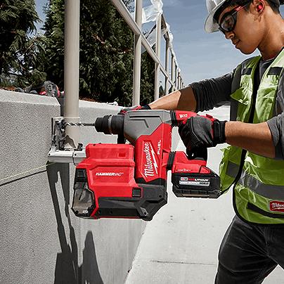 Milwaukee m18 fuel rotary shop hammer drill