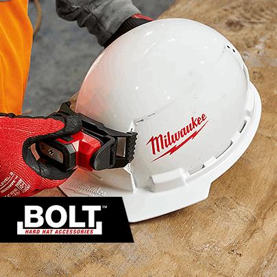 Full Brim Hard Hats with BOLT Accessory System | Milwaukee Tool