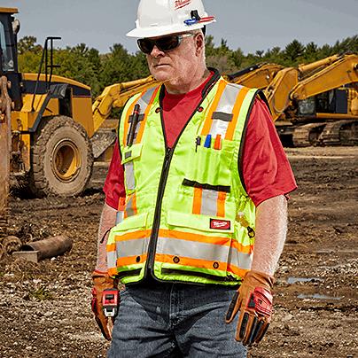 Construction high deals visibility vest